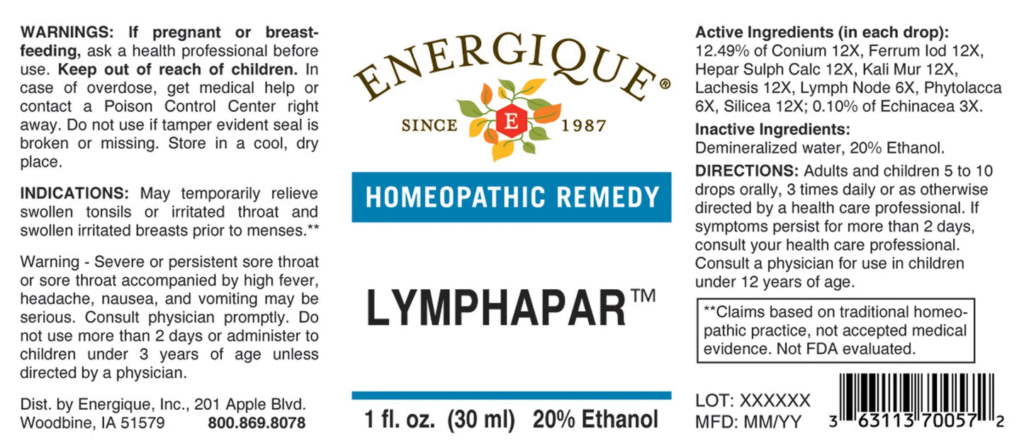 Lymphapar 1 oz (EQ)