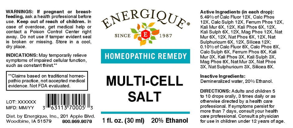 Multi Cell Salt 1 oz (EQ)