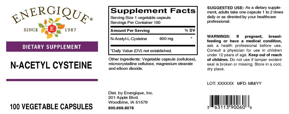 N-Acetyl Cysteine (EQ)