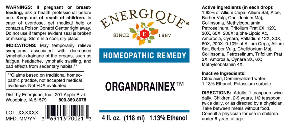 Organdrainex 4 oz (EQ)