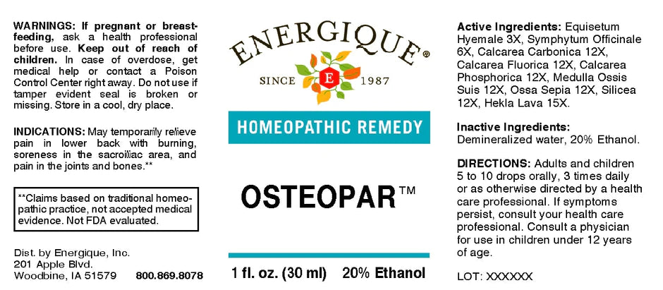 Osteopar 1 oz (EQ)