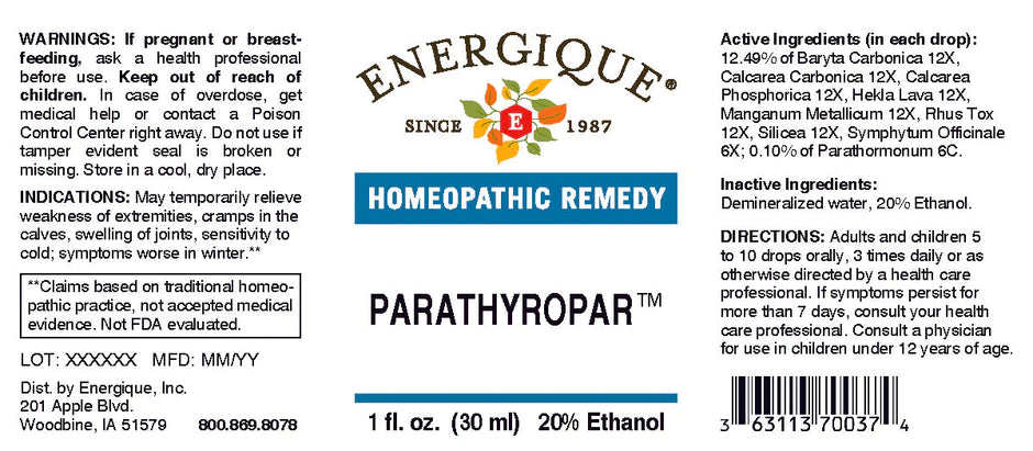 Parathyropar 1 oz (EQ)