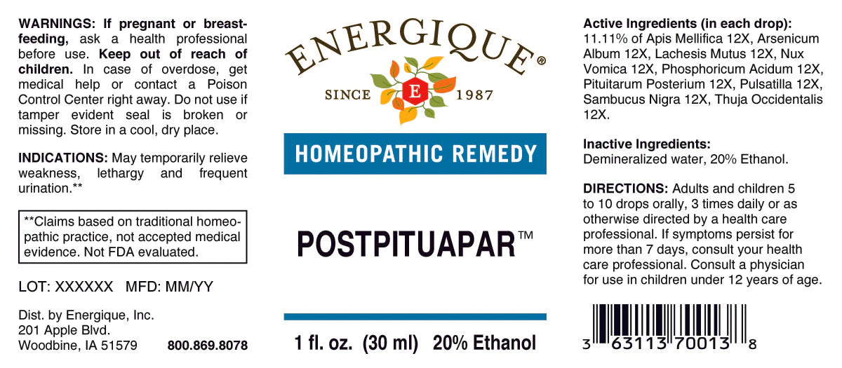 Postpituapar 1 oz (EQ)