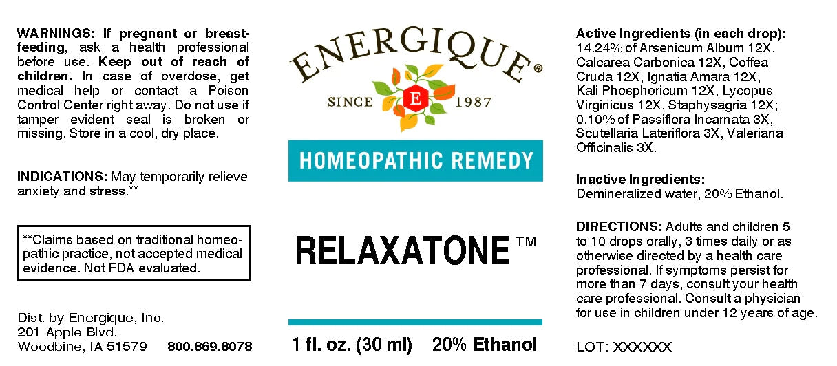 Relaxatone 1 oz (EQ)