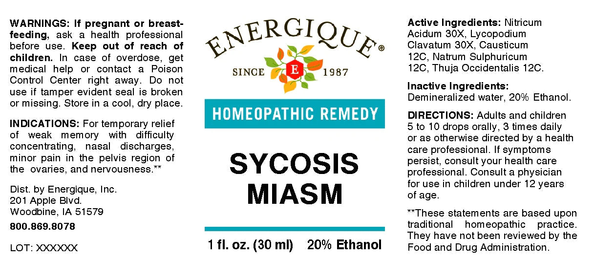 Sycosis Miasm 1 oz (EQ)