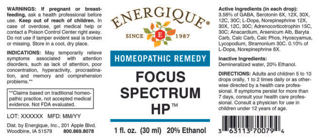 Focus Spectrum 1 oz (EQ)