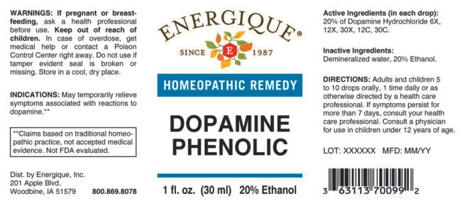 Dopamine Phenolic 1 oz (EQ)