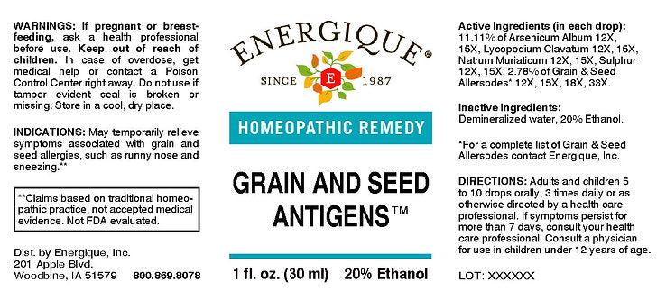 Grain and Seed Antigens 1 oz (EQ)