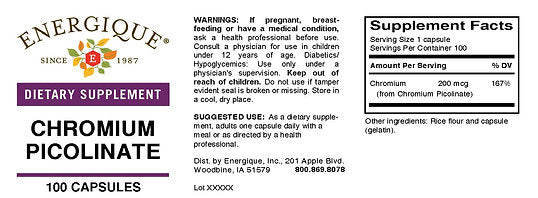 Chromium Picolinate (EQ)