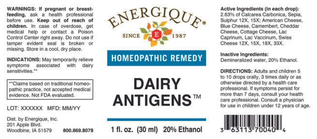 Dairy Antigens 1 oz (EQ)