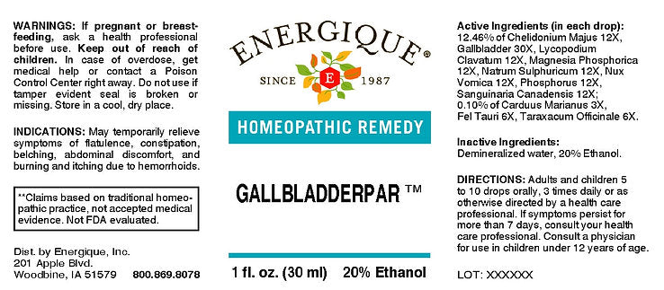 Gallbladderpar 1 oz (EQ)