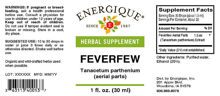 Feverfew 1 oz (EQ)