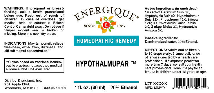 Hypothalmupar 1 oz (EQ)