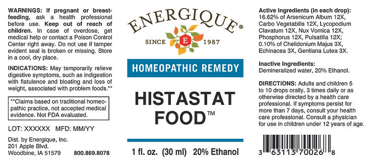 Histastat Food 1 oz (EQ)