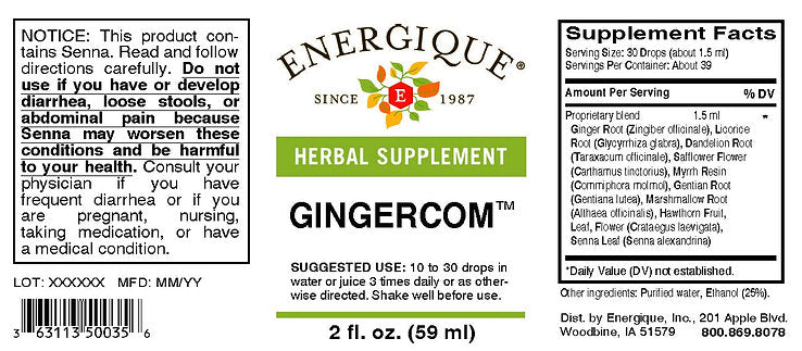 Gingercom 2 oz (EQ)