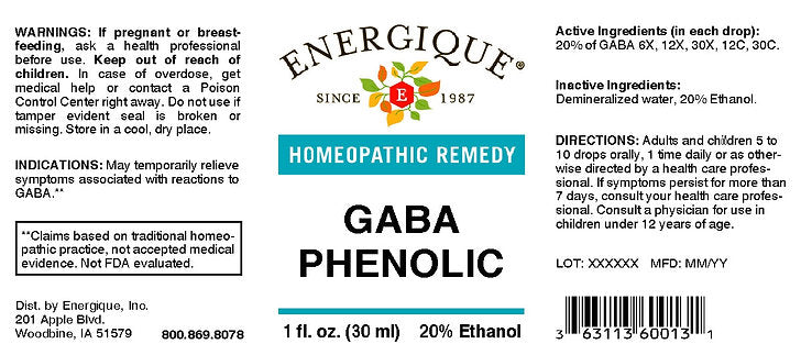 Gaba Phenolic 1 oz (EQ)