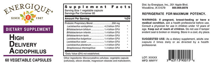 High Delivery Acidophilus (HDA) (EQ)