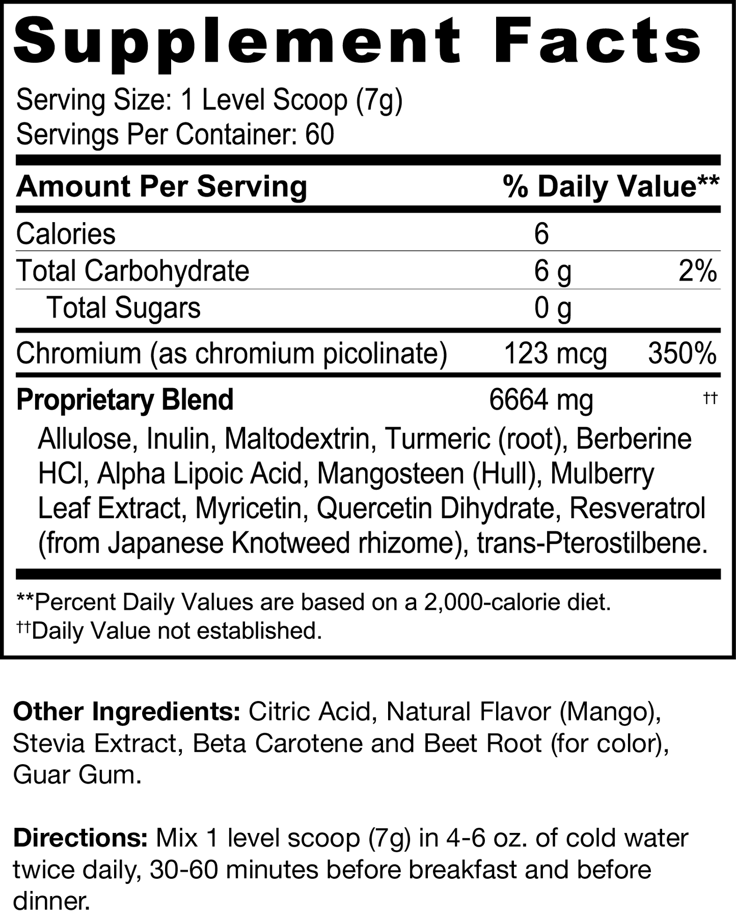 Trimsulin Weight Loss Program (FF)