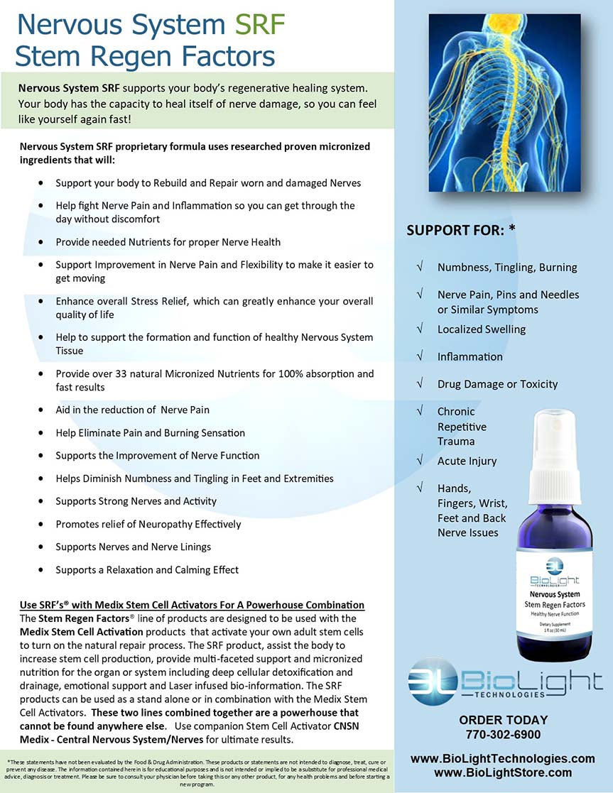 Nervous System SRF (BL)