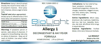 Allergy 1 (BL)