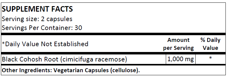 Black Cohosh (NS)