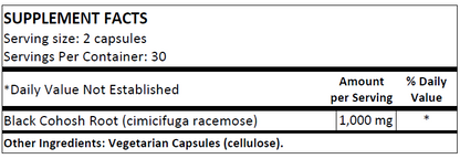 Black Cohosh (NS)