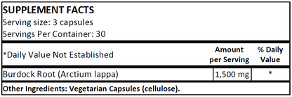 Burdock Root (NS)