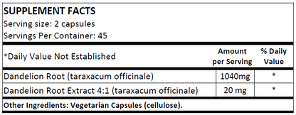 Dandelion Root (NS)