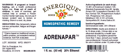 Adrenapar 1 oz (EQ)