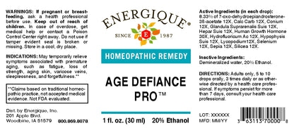 Age Defiance Pro 1 oz. (EQ)