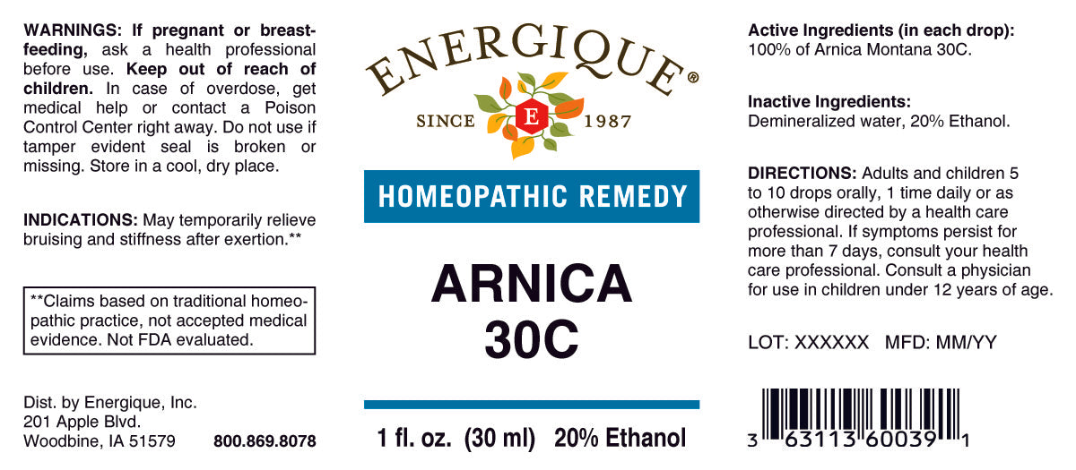 Arnica 30C 1 oz (EQ)