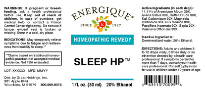 Sleep HP 1 oz (EQ)