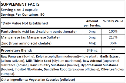 Endocrine & Pancreas Support (NS)