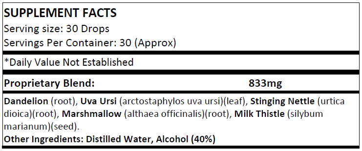 Filtering Organ Drainage 4 oz. (NS)