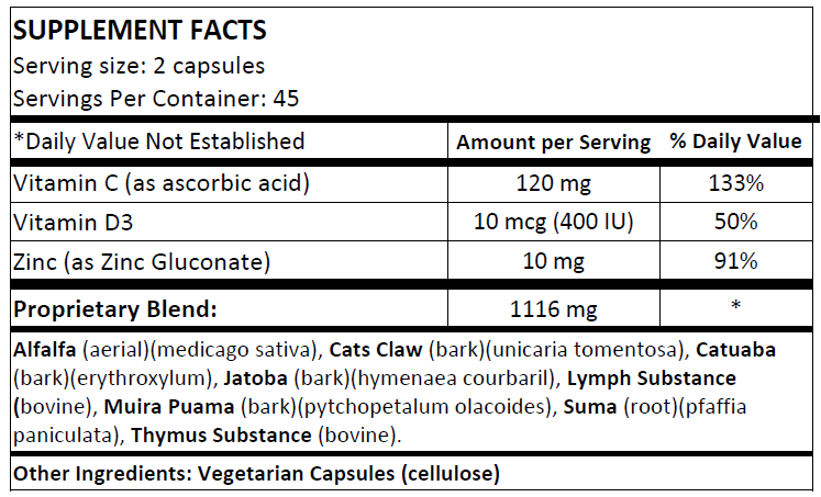 Immune Formula (NS)