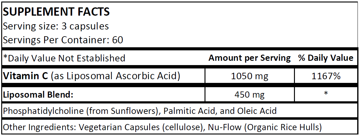 Liposomal Vitamin C (NS)