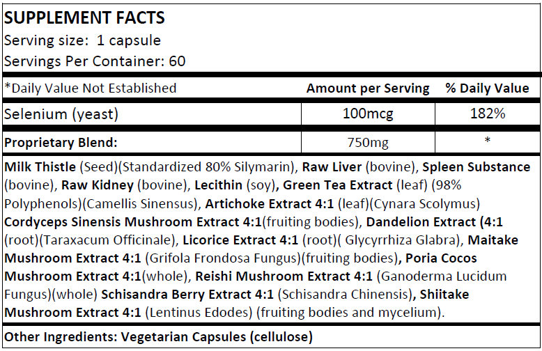 Liver/Spleen/Kidney (NS)