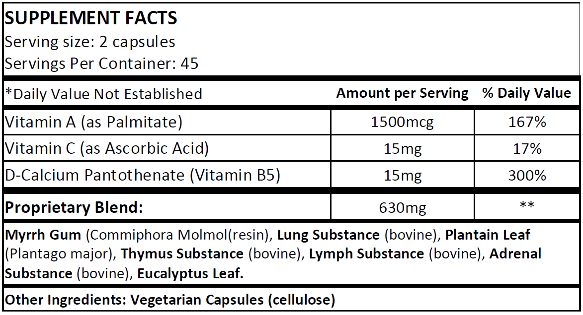 Lung Support (NS)