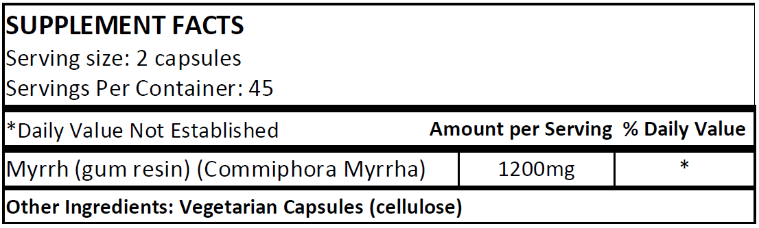 Myrrh (NS)