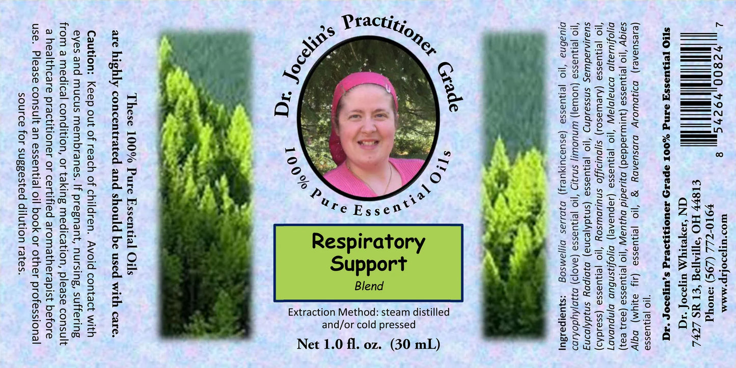 Respiratory Support Oil 1 oz (JW)