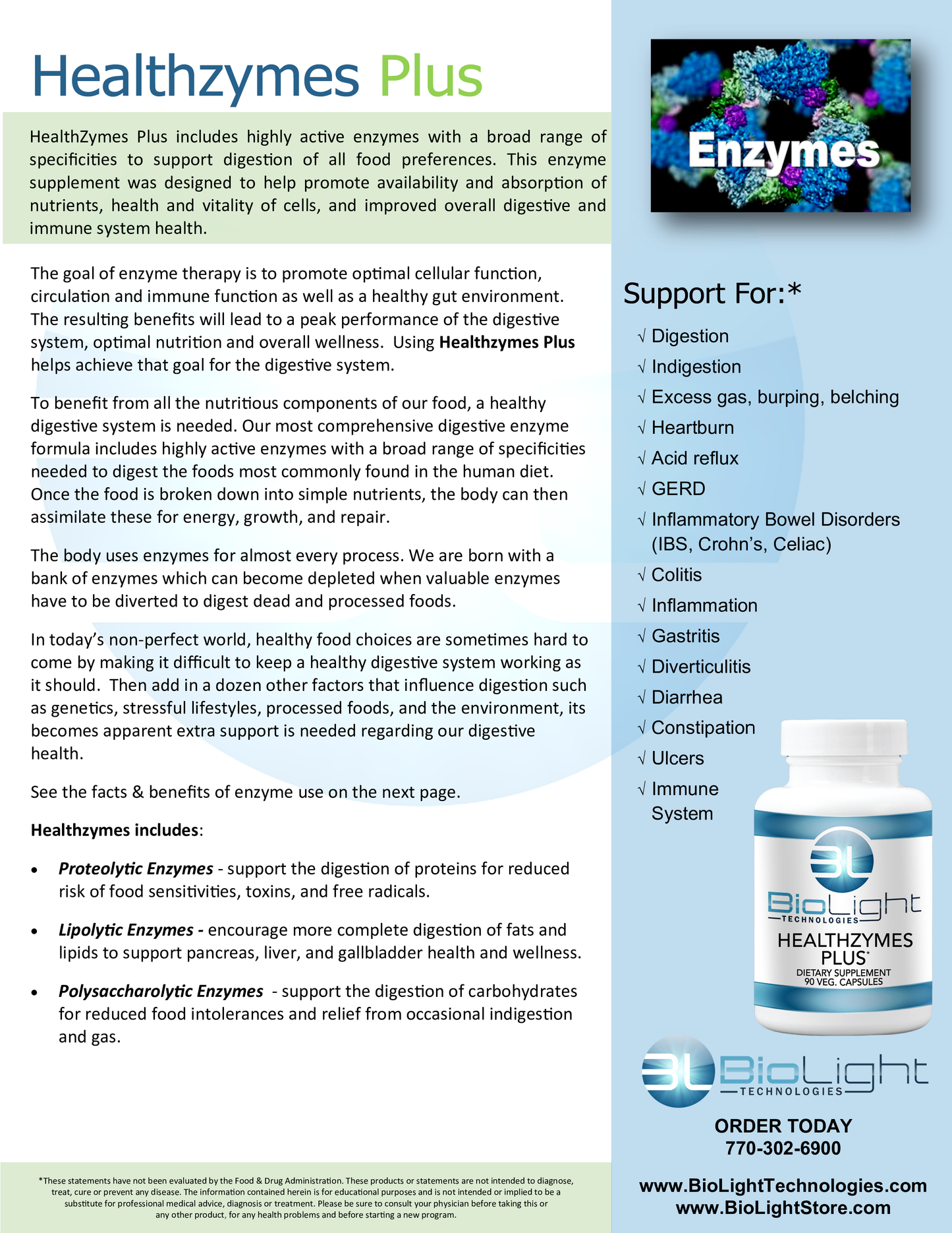 Healthzymes Plus (BL)