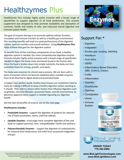 Healthzymes Plus (BL)
