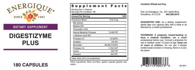 Digestizyme Plus (EQ)