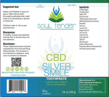 Silver Smile Toothpaste CBD (ST)